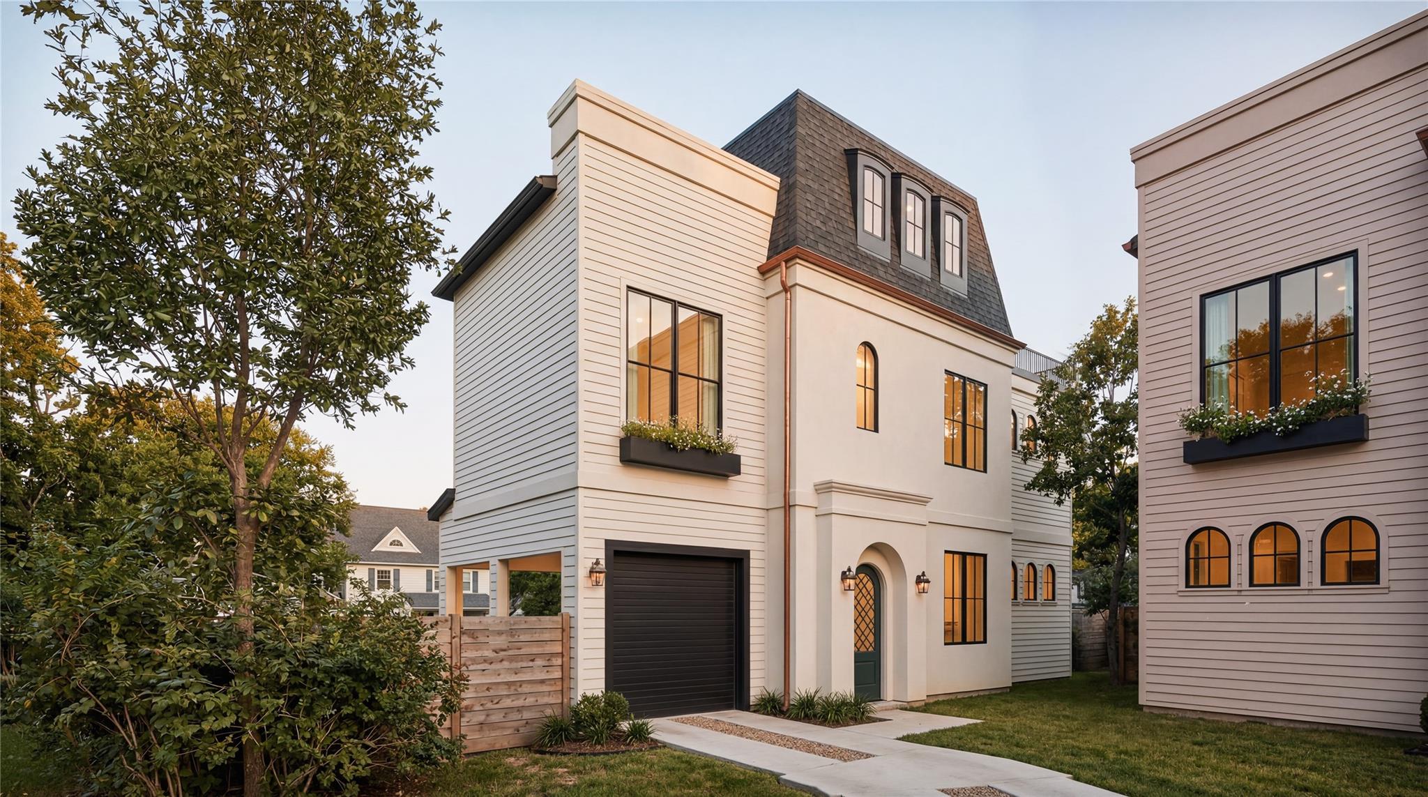 Striking architectural design elevates this multi