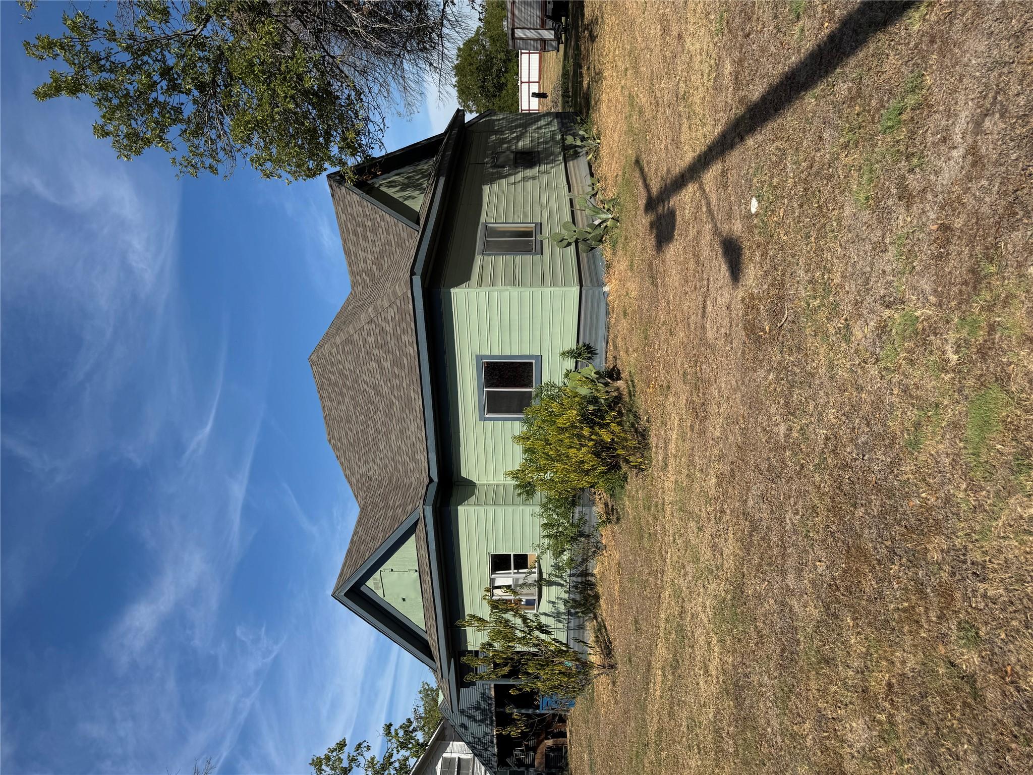 A classic multi-gabled roofline tops this charmin