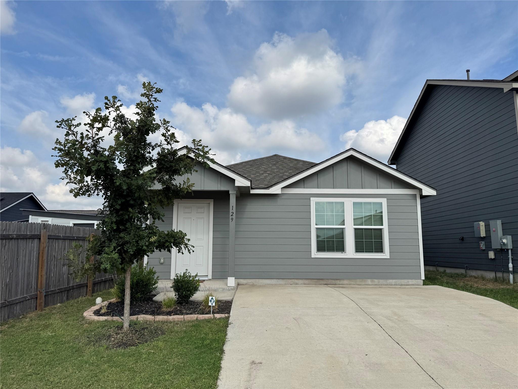 Board and batten siding pairs beautifully with a 