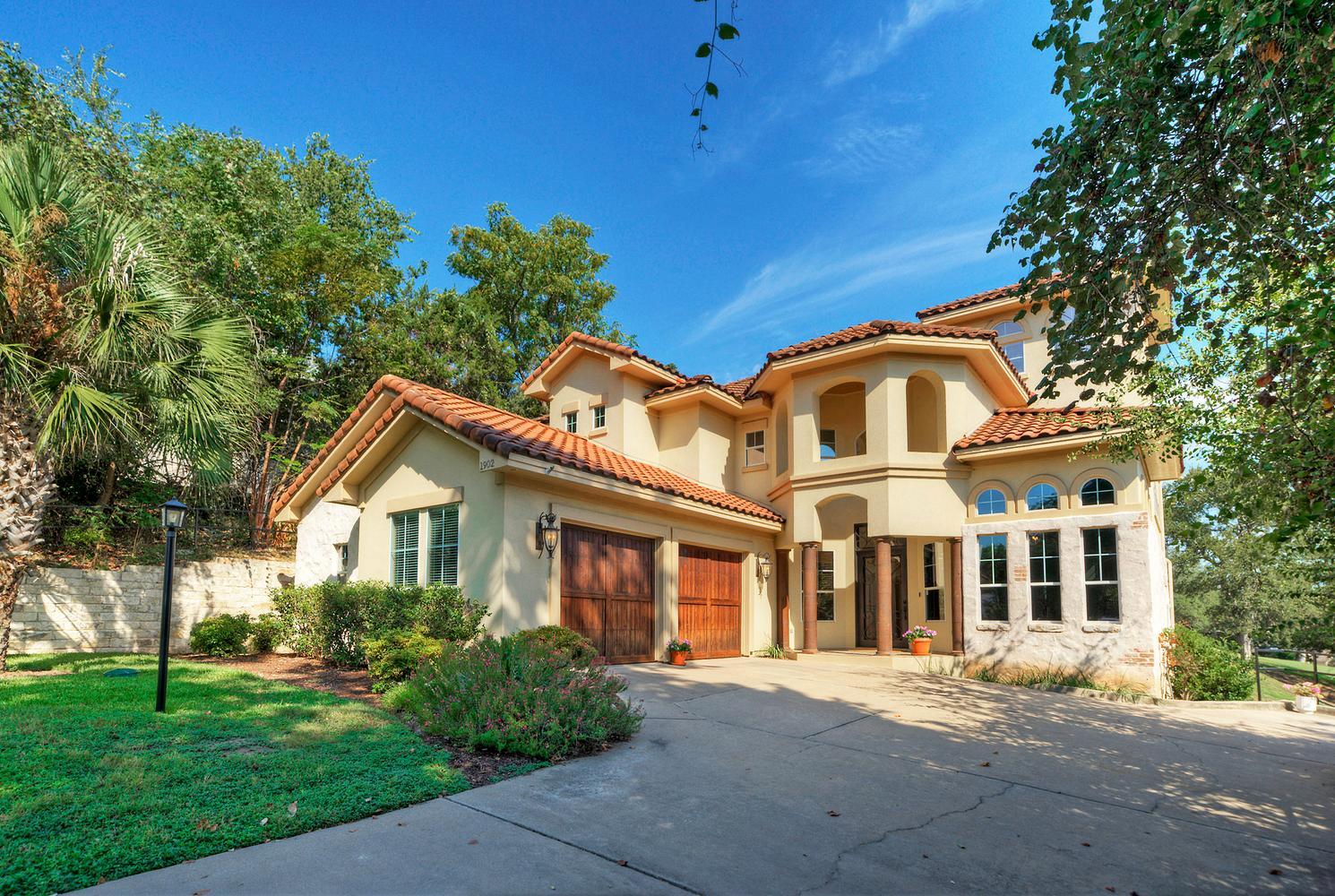 Mediterranean-inspired architecture highlights th