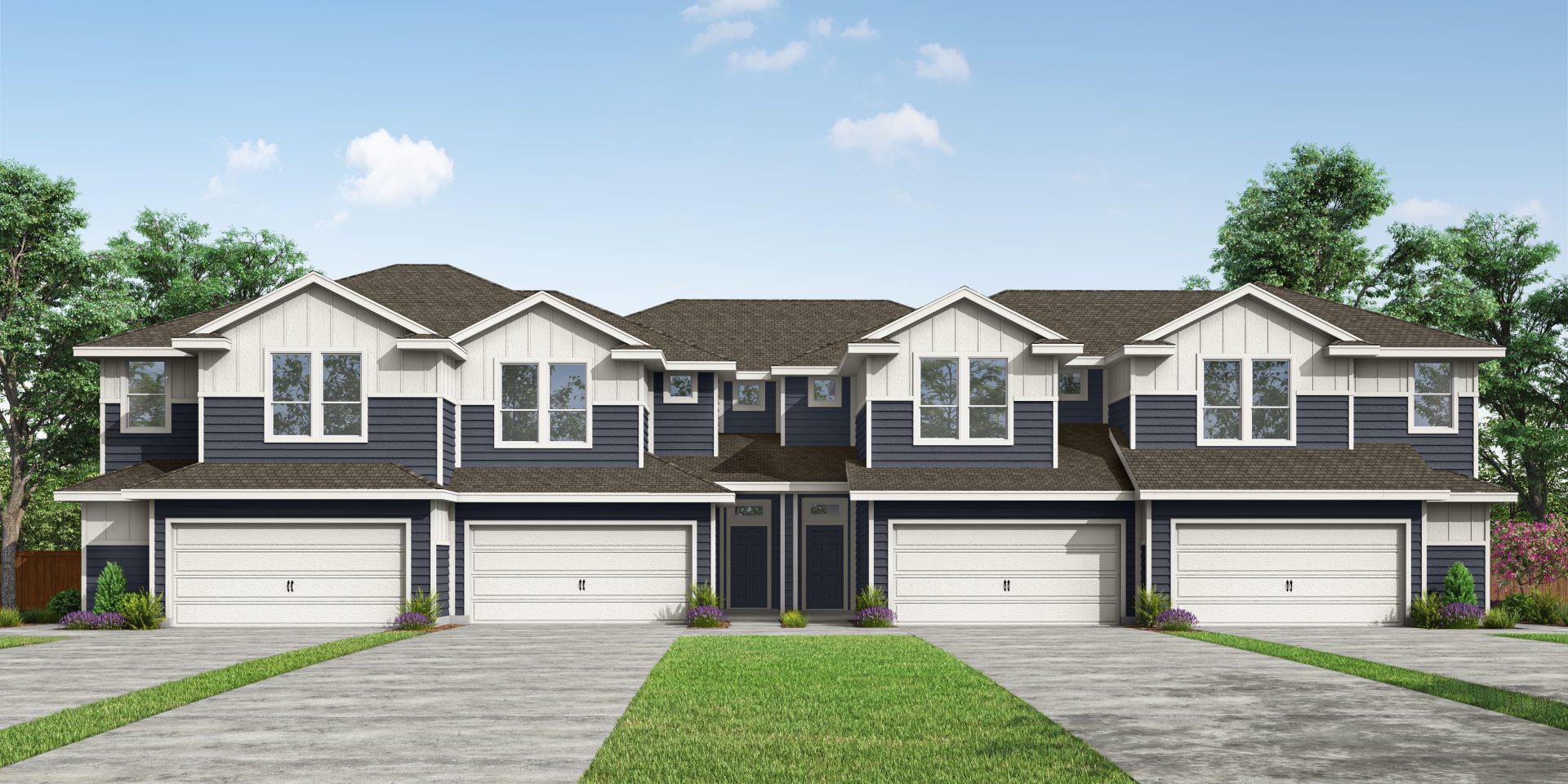 Modern multi-family design showcases classic boar
