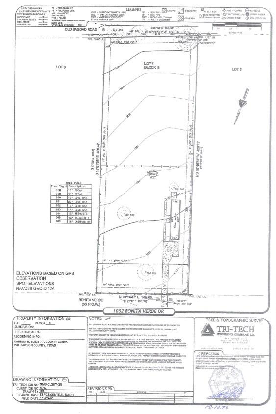 A detailed surveyor plat map outlines the exact b