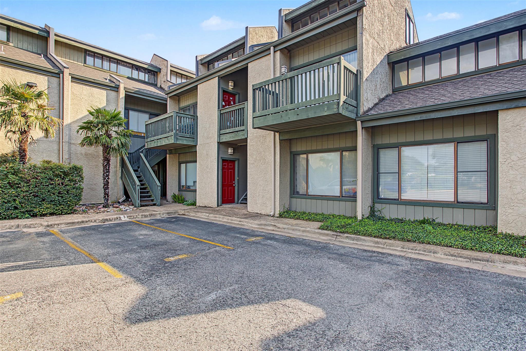 Multi-level modern townhomes feature private balc