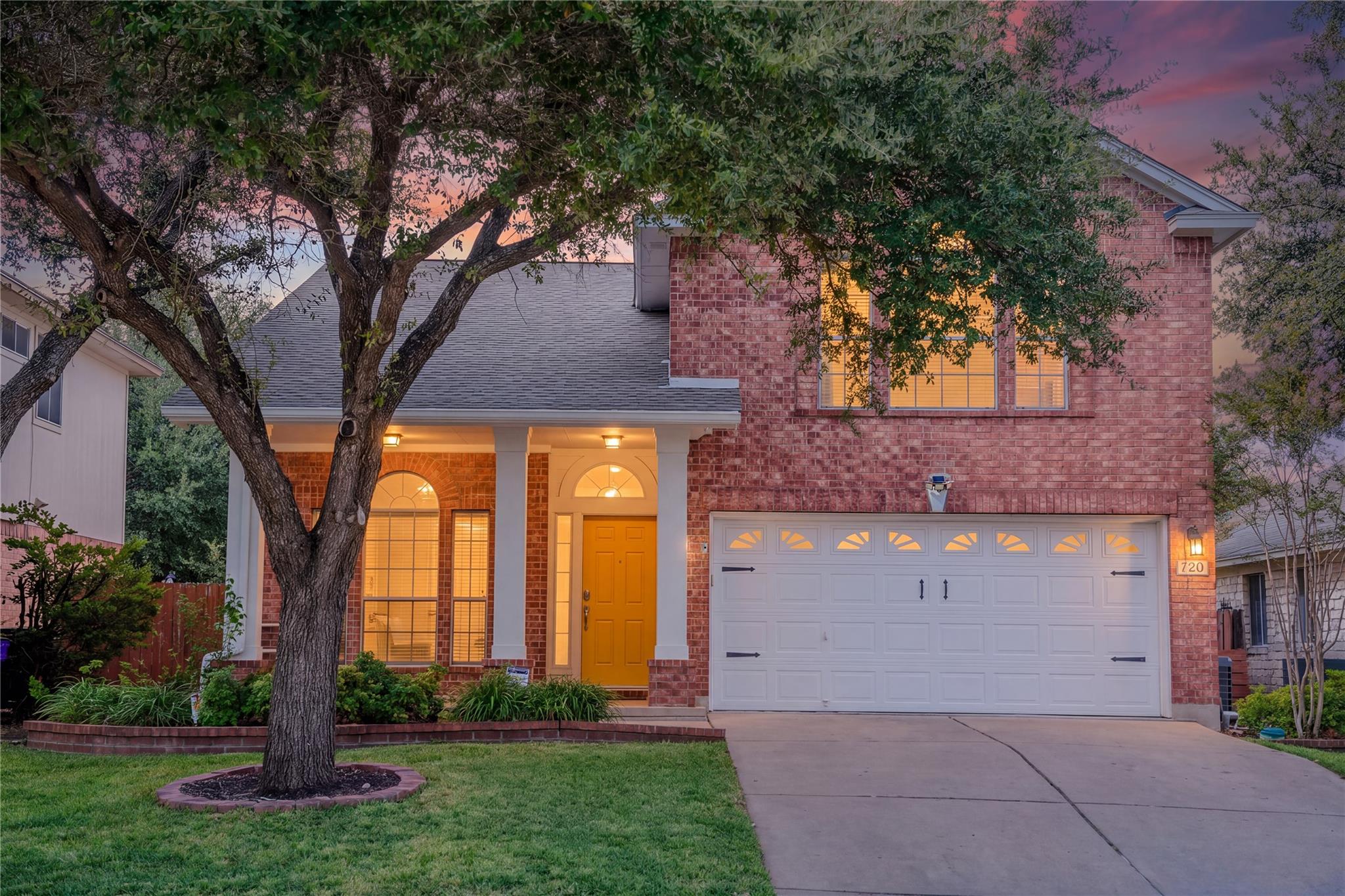 Stately brick construction defines this elegant m