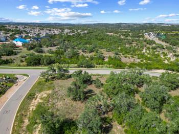 An aerial perspective showcases a spacious buildi