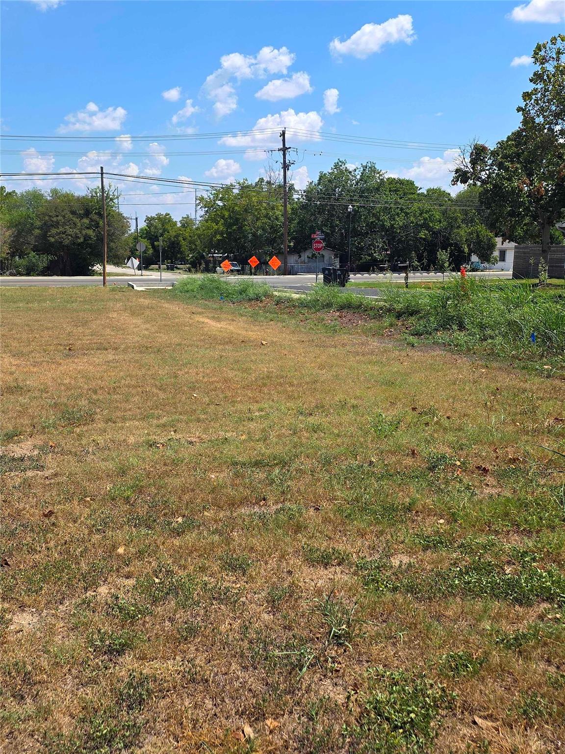 A level grassy parcel offers a blank canvas for d