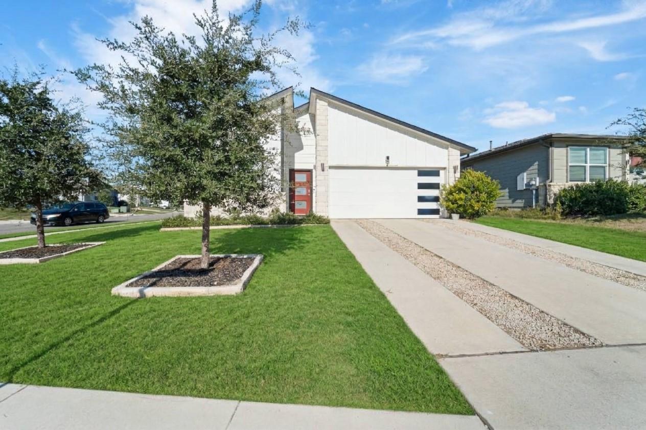 Clean modern architectural lines define this sing