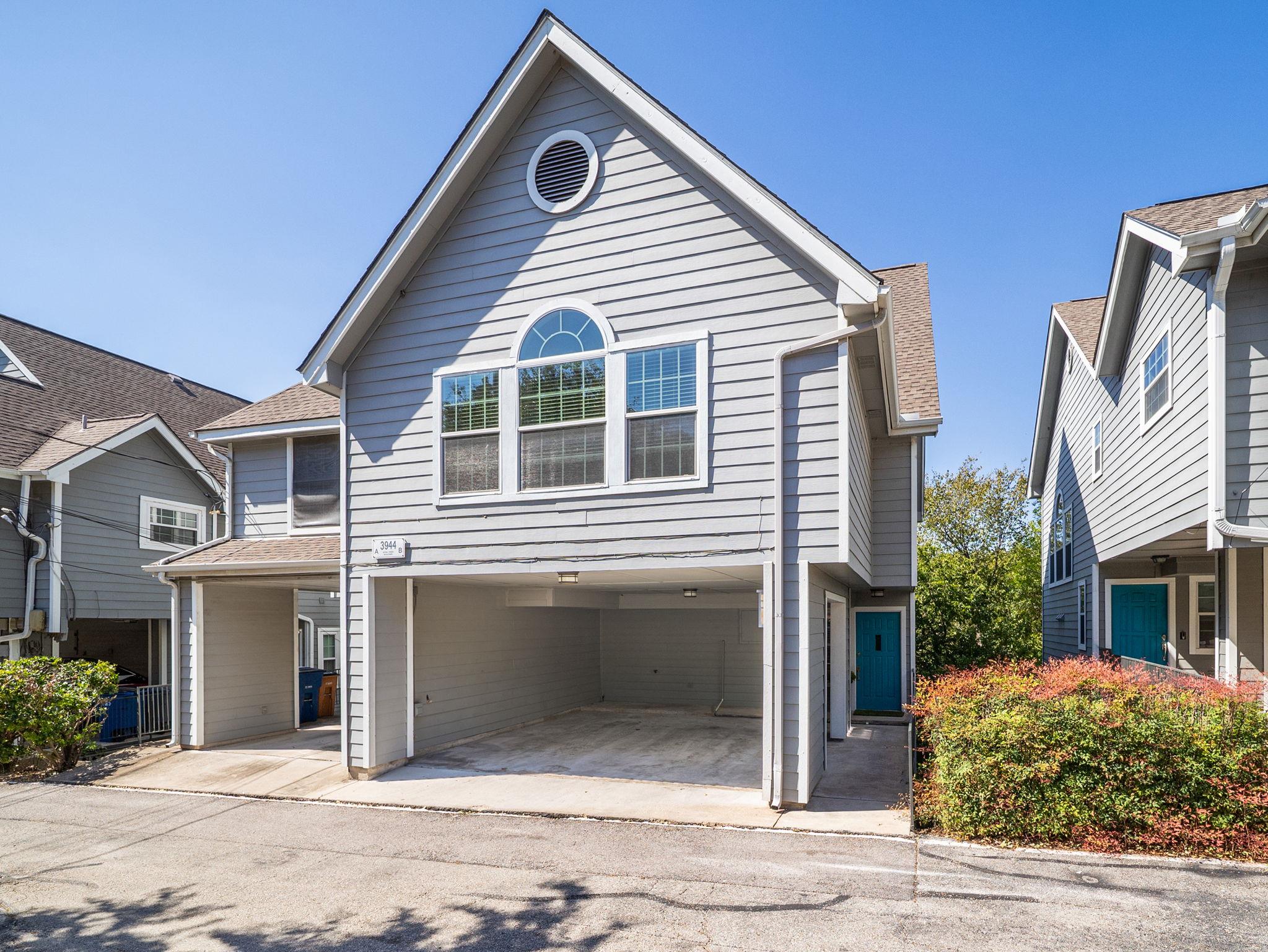 Gabled rooflines and classic horizontal siding de