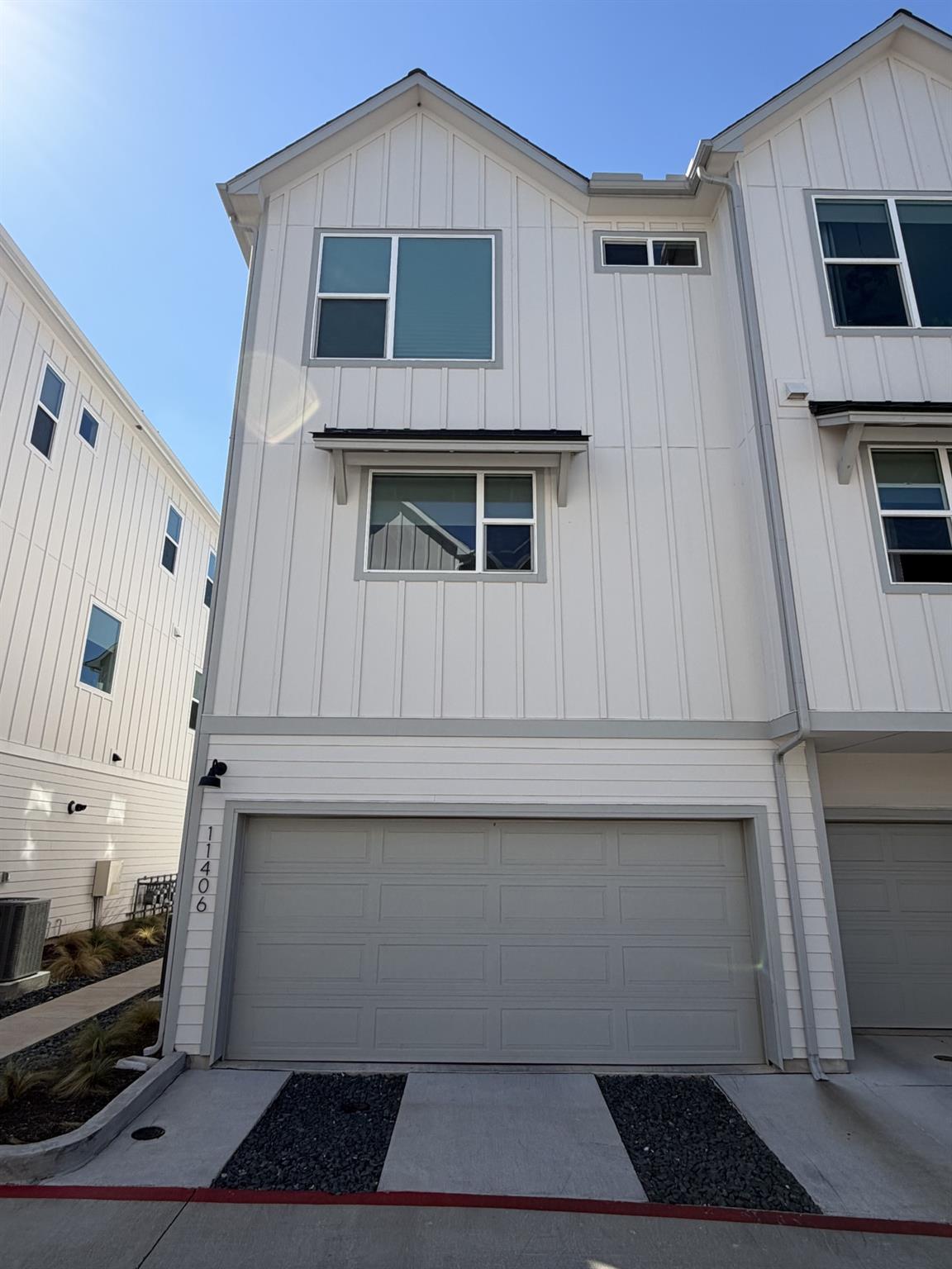 Clean modern architectural lines define this mult